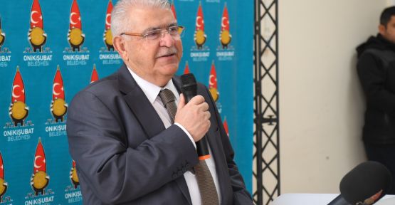 BAŞKAN MAHÇİÇEK; GÖNÜLLERİ GİYDİRİYOR, ÇOCUKLARIMIZI SEVİNDİRİYORUZ
