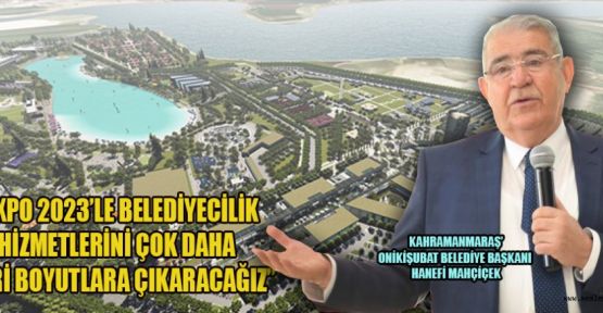 BAŞKAN MAHÇİÇEK’TEN; 8 YILDA 2 MİLYAR 41 MİLYON TL'LİK YATIRIM