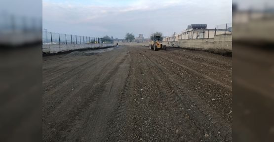 DULKADİROĞLU’NDAN İSTASYON MAHALLESİNDE YOL ÇALIŞMASI
