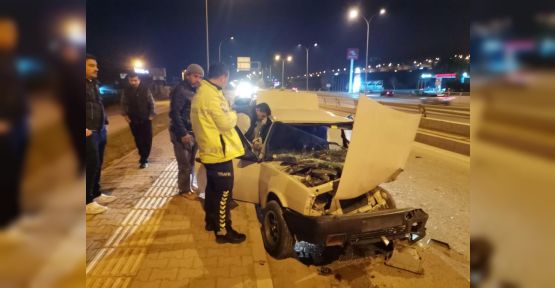 ZİNCİRLEME KAZA: 2 YARALI