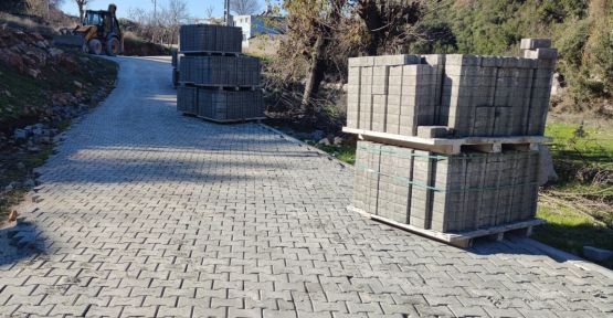 ANDIRIN’A BÜYÜKŞEHİRDEN 10 BİN METREKARE KİLİT PARKE