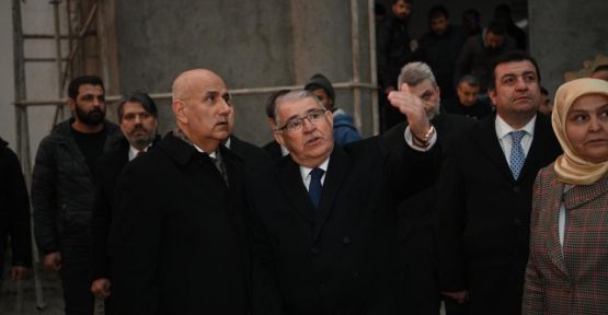 BAKAN KİRİŞCİ’DEN BAŞKAN MAHÇİÇEK’E ÖVGÜLER