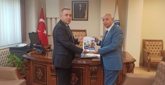 DEVA PARTİSİ'NDEN REKTÖR İSMAİL BAKAN'A ZİYARET