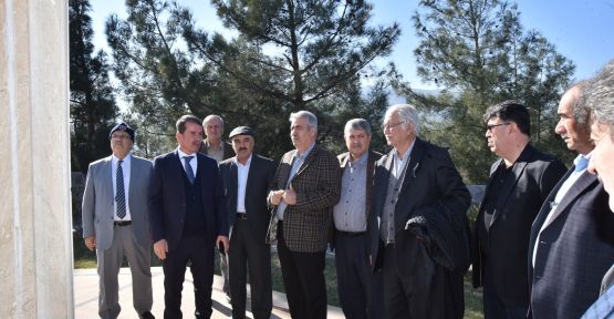 ESKİ BELEDİYE BAŞKANLARI OSMAN OKUMUŞ’UN MİSAFİRİYDİLER