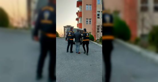 HIRSIZLIK SUÇUNDAN ARANAN ŞAHIS YAKALANDI