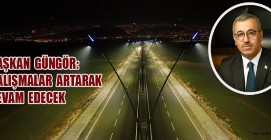 İMRAN KILIÇ BULVARI’NDA AYDINLATMA