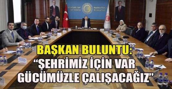 İŞ DÜNYASINDAN BAKAN MUŞ’A ZİYARET