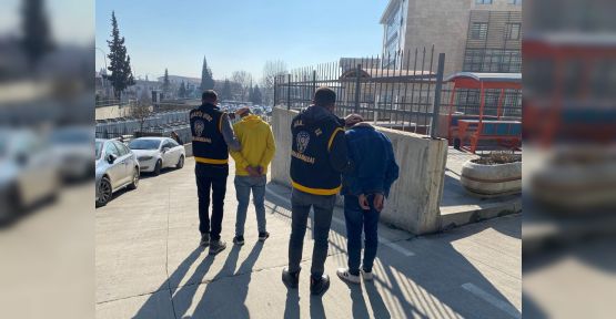 İŞYERİNDEN VE KURUMDAN HIRSIZLIK ŞÜPHELİLERİ TUTUKLANDI
