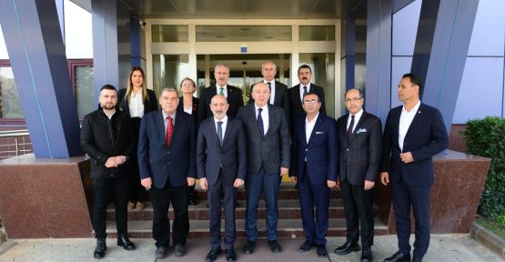 ÖZTUNÇ’TAN REKTÖR YASIM’A HAYIRLI OLSUN ZİYARETİ
