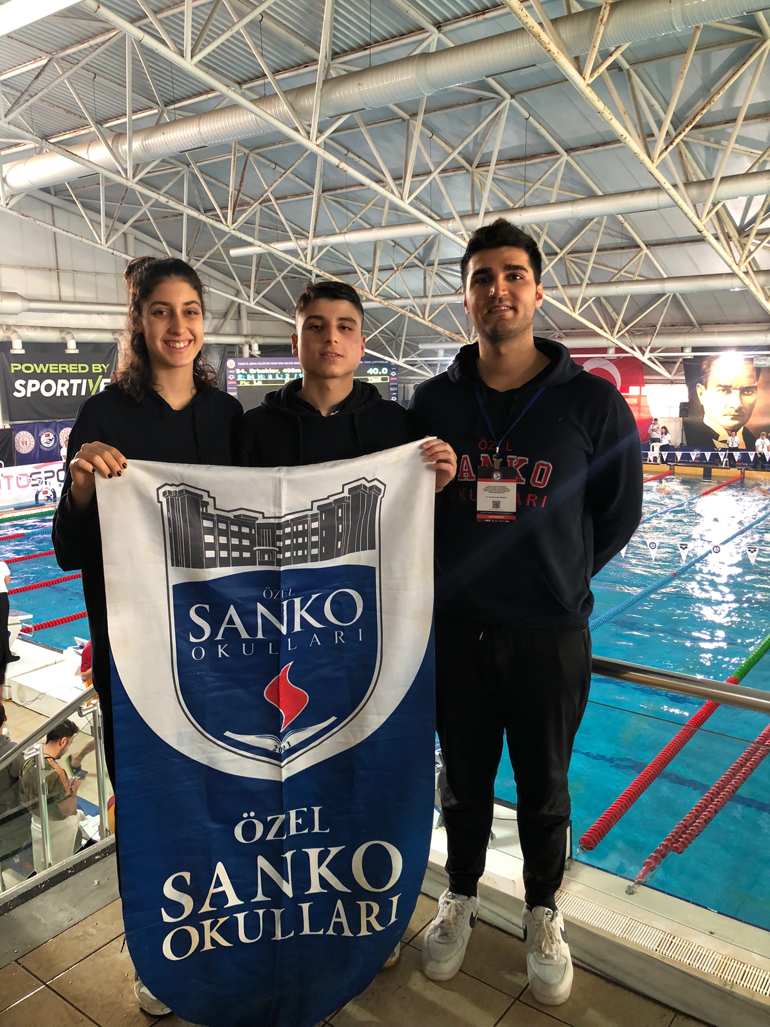 SANKO OKULLARI ÖĞRENCİSİ YÜZMEDE TÜRKİYE BEŞİNCİSİ