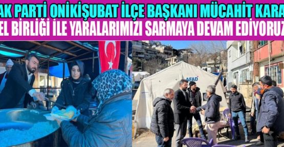 KARA ”YARALARIMIZI SARMAYA DEVAM EDİYORUZ”