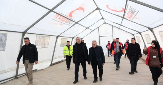 KARACASU’DA KONTEYNER KENT İNŞA EDİLİYOR