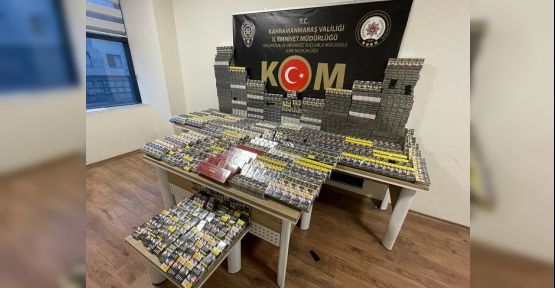 YÜK GETİREN TIRLARDA KAÇAK SİGARA