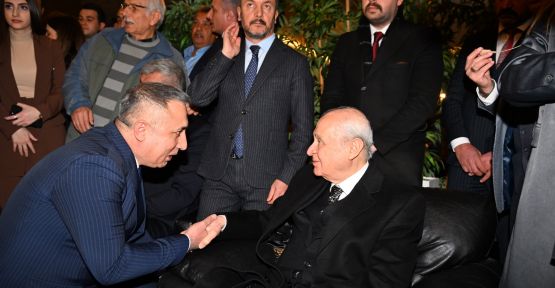 ADEM GÜRZ, BALGAT MHP GENEL MERKEZİ'NDE