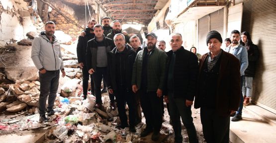 BAŞKAN GÜNGÖR; “TARİHİ ÇARŞIMIZ YENİDEN TİCARİ CANLILIĞINA KAVUŞACAK”
