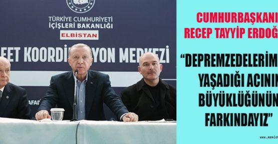 CUMHURBAŞKANI ERDOĞAN; “83 BİN KONUT İNŞA EDECEĞİZ”