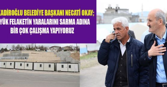 DULKADİROĞLU’NUN KONTEYNIR ÇARŞILARI HAZIR
