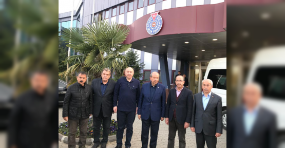 KKTC CUMHURBAŞKANI ERSİN TATAR KSÜ’DE DEPREMZEDELERLE