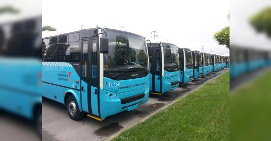 ÖZEL HALK OTOBÜSLERİ DE SEFERLERE BAŞLADI