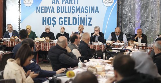 BAKAN KİRİŞÇİ HEYECAN BAHÇESİ’NDE BASIN MENSUPLARIYLA SAHURDA