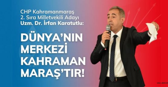 KARATUTLU; ‘ANA HEDEF, ÜLKENİN ORTAK DEĞERLERİNİ KORUMAK’