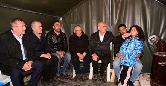KİRİŞCİ VE GÜNGÖR’DEN GÖKSUN ZİYARETİ