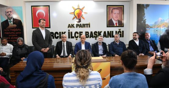 “PAZARCIK’IMIZI ALT VE ÜSTYAPISIYLA YENİDEN İNŞA EDECEĞİZ”