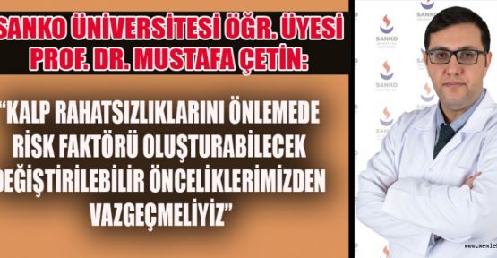 SANKO ÜNİVERSİTE HASTANESİNDE 10-16 NİSAN KALP SAĞLIĞI HAFTASI