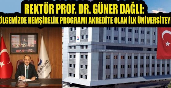 SANKO ÜNİVERSİTESİ SBF HEMŞİRELİK PROGRAMI AKREDİTE EDİLDİ