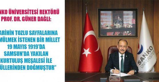 ATATÜRK’Ü ANMA, GENÇLİK VE SPOR BAYRAMI MESAJI