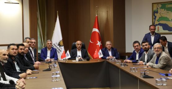 BAKAN KİRİŞCİ’DEN BAŞKAN MAHÇİÇEK’E TEŞEKKÜR ZİYARETİ