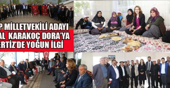 BERTİZ, KARAKOÇ DORA’YI BAĞRINA BASTI