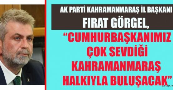 CUMHURBAŞKANI ERDOĞAN BUGÜN ŞEHRİMİZDE OLACAK
