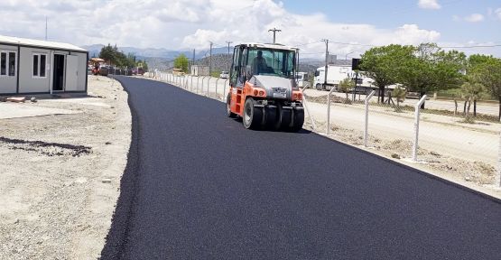 GÖKSUN KONTEYNER KENT’TE ASFALT VE PARKE