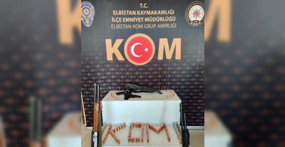Elbistan’da suikast silahı