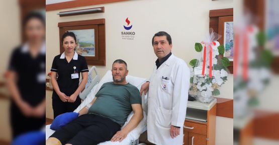 GİRESUNLU HASTA, SANKO ÜNİVERSİTESİ HASTANESİ’Nİ TERCİH ETTİ