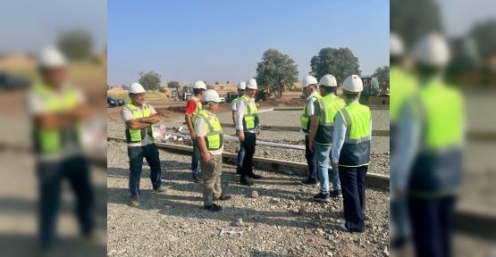 TEKSTİL İHTİSAS OSB İÇİN ŞANTİYE KURULUM ÇALIŞMALARI BAŞLADI