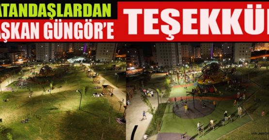 VATANDAŞLAR KUZEY PARK’I ÇOK BEĞENDİ