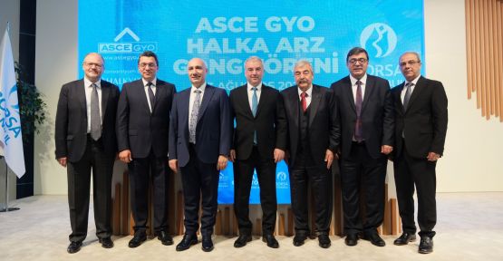 BORSA İSTANBUL’DA GONG ASCE GYO İÇİN ÇALDI