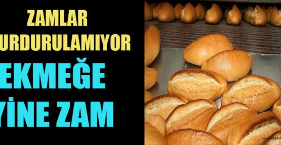 EKMEK MİDELERE ZAMLI İNECEK!