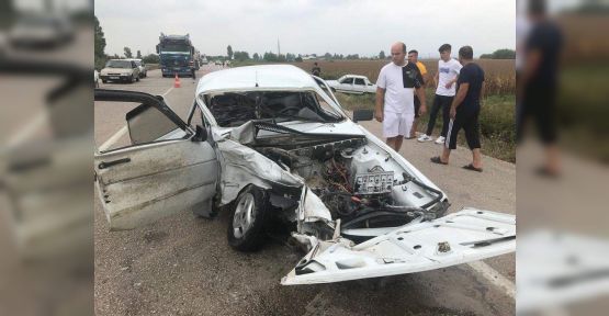 FECİ KAZA: 1 ÖLÜ 5 YARALI