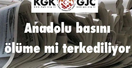 KGK: YEREL BASIN BİRER BİRER KAPANIYOR. BİK ACİLEN ÖNLEM ALMALI