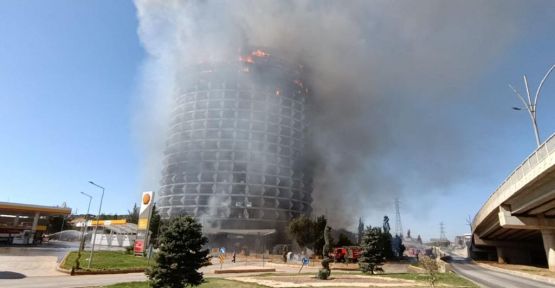 OTELDE ÇIKAN YANGIN KONTROL ALTINA ALINDI