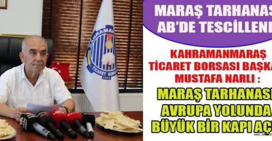 TARHANAMIZ DA AVRUPALILAŞTI