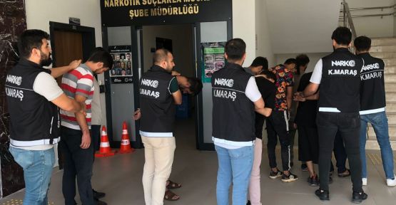 UYUŞTURUCU TACİRİ 5 KİŞİ TUTUKLANDI