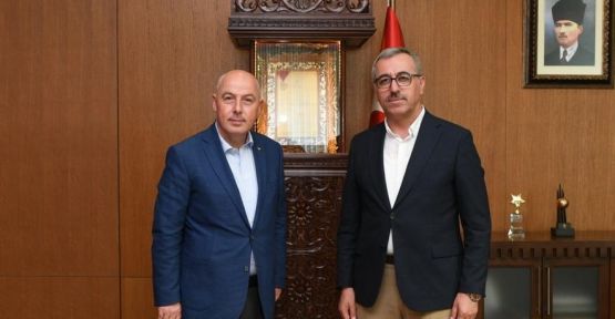 VALİ COŞKUN’DAN BAŞKAN GÜNGÖR’E VEDA ZİYARETİ