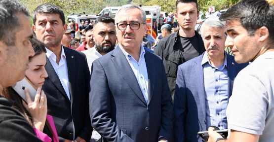 BAŞKAN GÜNGÖR’DEN, YARALANAN VATANDAŞLARI ZİYARET