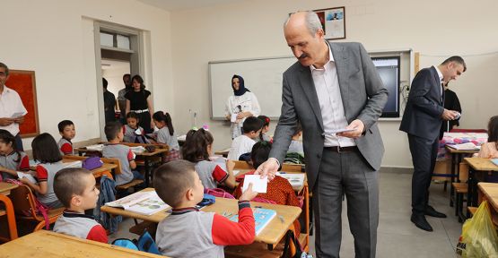 BAŞKAN OKAY’DAN İHTİYAÇ SAHİBİ ÖĞRENCİLERE KIRTASİYE YARDIMI