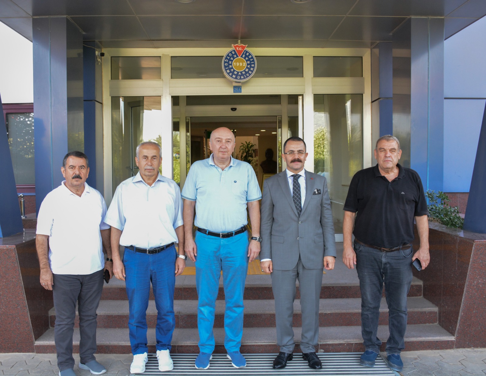CUMHURİYET BAŞSAVCISI TİRYAKİ’DEN KSÜ REKTÖRÜ YASIM’A ZİYARET