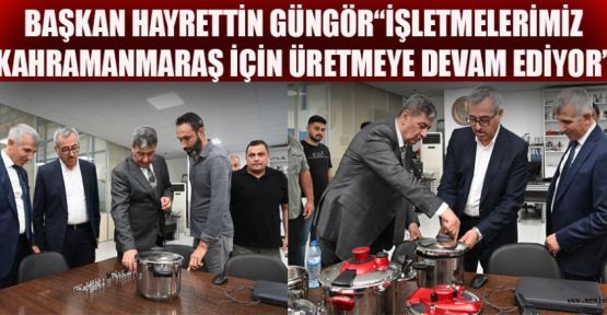 VALİ ÜNLÜER VE BAŞKAN GÜNGÖR HASCEVHER’DE